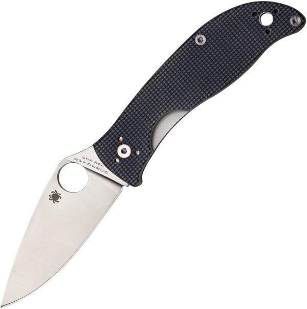 Spyderco Polestar - CTS BD1 Stainless Steel Blade - G10 Handle - C220GPGY
