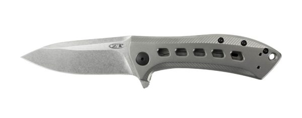 ZT-0801TI - Rexford BeadBlast Titanium (4.7") Flipper - FrameLock Folder