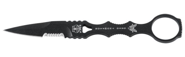 SOCP Drop Pt. - Skeletonized w/Molded Sheath - Fixed Blade