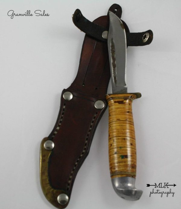 Brown handle old and new sheath 83 2