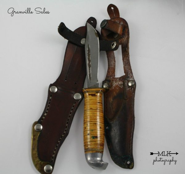 Brown handle old and new sheath 83 3