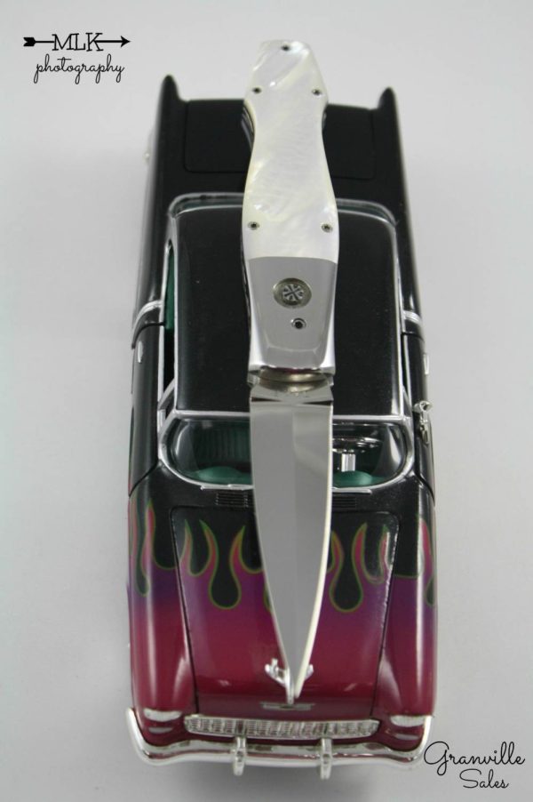 Dake, Charlie & Mary - Mother of Pearl Auto - ButtonLock Folder