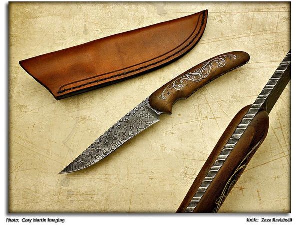 Revishvili ZazaDamascus WoodHunter800