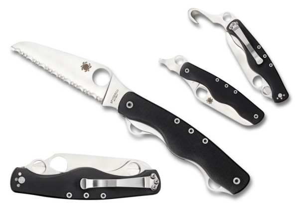 ClipiTool Rescue - G10 Sheepsfoot Knife/Multi-Tool - LinerLock Folder