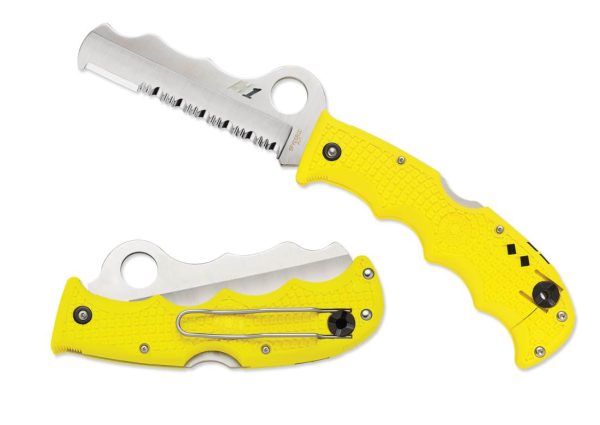 Salt, Rescue Assist - LWT Emergency/Rescue Knife - LockBack Folder