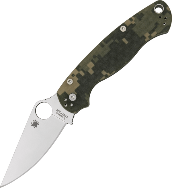 Spyderco Paramilitary 2 - S45VN Blade - Camo G10 Handle - C81GCMO2