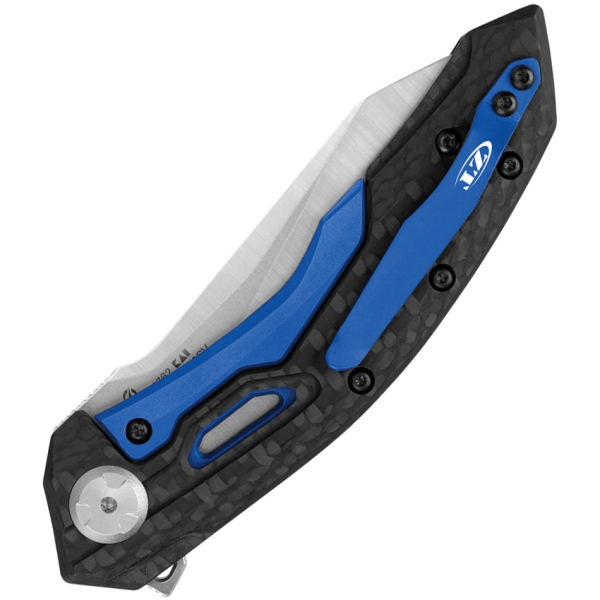 Zero Tolerance 0762 TDS Flipper - CPM20CV Blade - Carbon Fiber Handle - Image 2