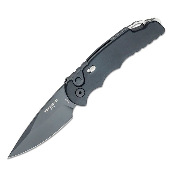 Pro-Tech Tactical Response 5 Auto - Black DLC S35VN Blade - Black Handle with Saftey and Glass Breaker - T503