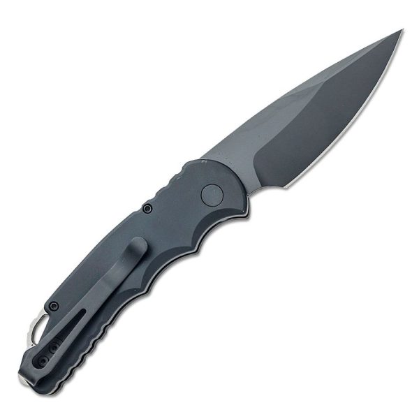 Pro-Tech Tactical Response 5 Auto - Black DLC S35VN Blade - Black Handle with Saftey and Glass Breaker - T503 - Image 2