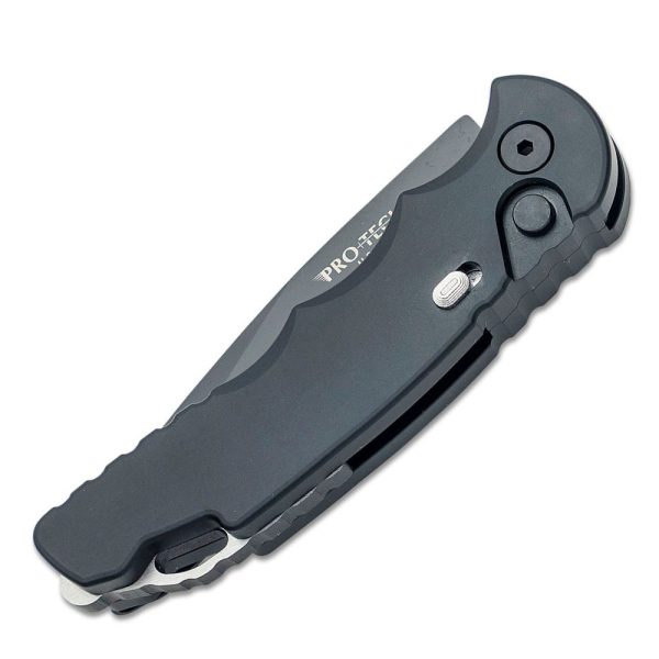 Pro-Tech Tactical Response 5 Auto - Black DLC S35VN Blade - Black Handle with Saftey and Glass Breaker - T503 - Image 3