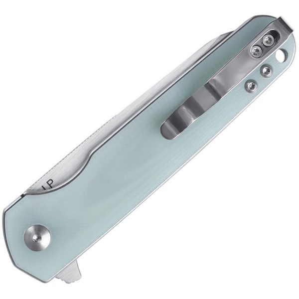 Kizer LP Flipper - 154CM Satin Blade - Jade G10 Handle - KIV3610C2 - Image 3