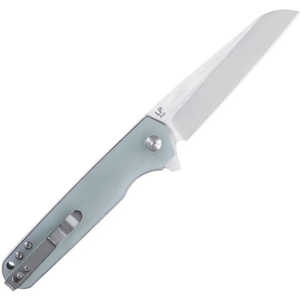 Kizer LP Flipper - 154CM Satin Blade - Jade G10 Handle - KIV3610C2 - Image 7