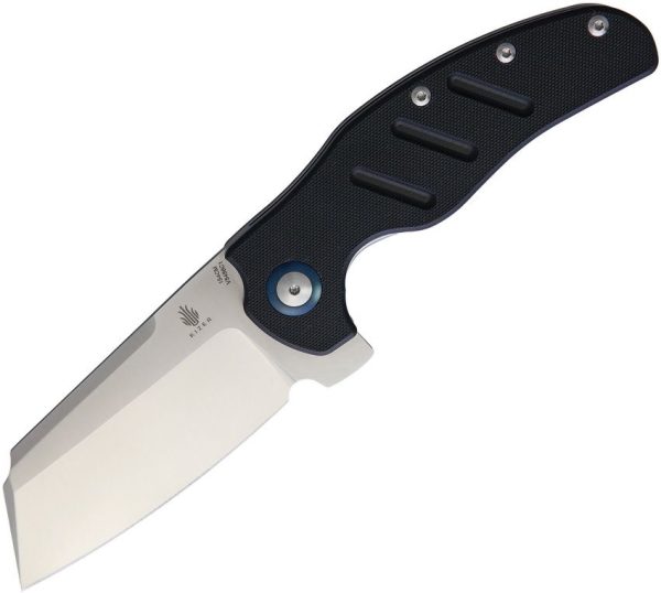 Kizer Sheepdog XL Flipper - 154CM Satin Blade - Black G10 Handle - KIV5488C1