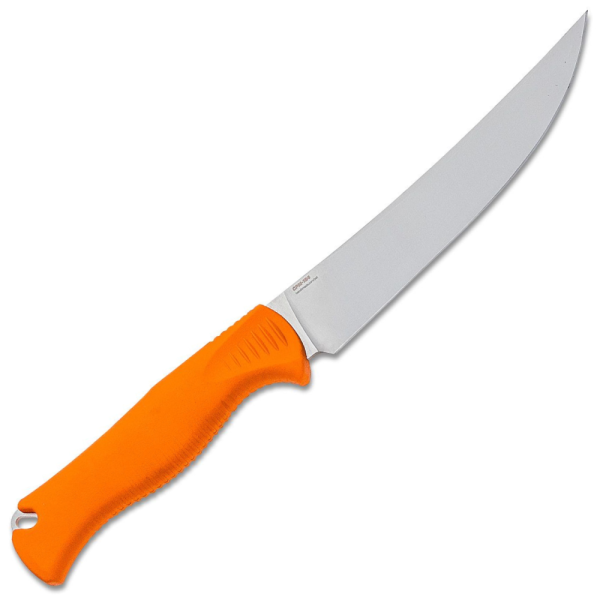 Benchmade Meatcrafter - 154CM Trailing Point Blade - Orange Polymer Handle - 15500 - Image 2