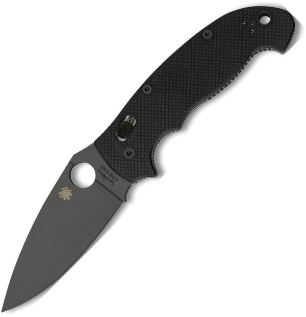 Spyderco Manix2 XL - S30V Black Blade - Black G10 Handle - C95GPBBK2