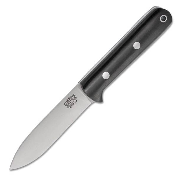 bark river mini kephart cpm 3v black canvas micarta