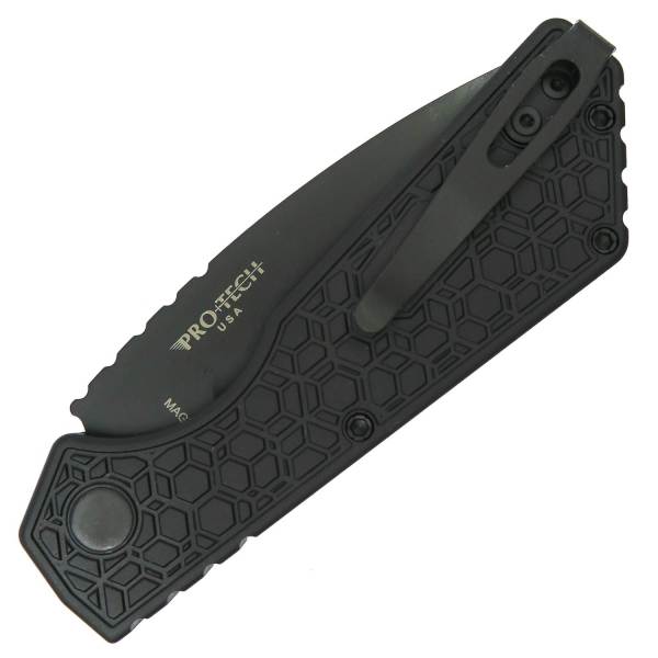 protech knives strider pt black gridlock folded