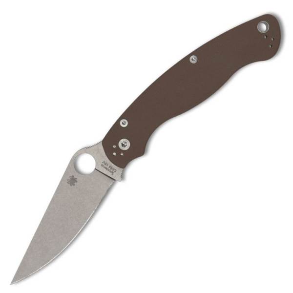 Spyderco Military 2 Sprint Run - CPM 15V Blade - Brown G10 - C36GPBN15V2