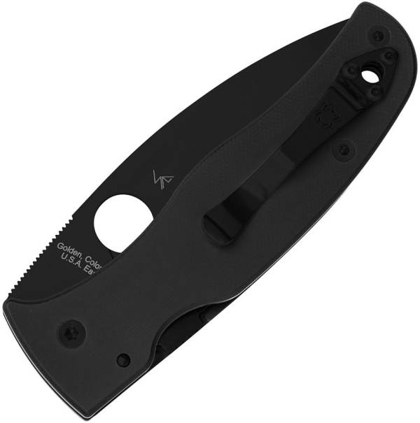 Spyderco Bodacious - Black DLC S30V Blade - Black G10 Handle - Compression Lock - C263GPBK - Image 2