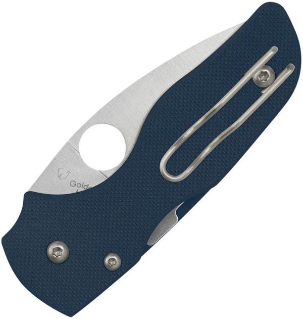 Spyderco Lil' Native - CPM Spy27 Blade - Cobalt G10 Handle - Compression Lock - C230GPCBL - Image 2