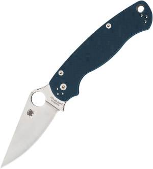 Spyderco Para Military 2 - CPM Spy27 Blade - Cobalt G10 Handle - C81GPCBL2