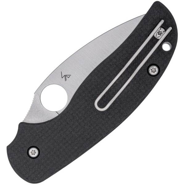 Spyderco Sage 6 Button Lock - S30V Blade - Carbon Fiber/G10 Handle - C123CFBCLP - Image 2